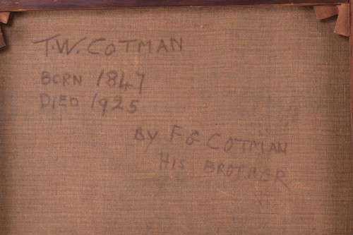 Lot 38 - Frederick George Cotman RI. ROI. (British,...