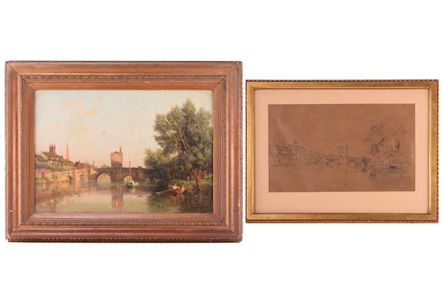 Lot 80 - Frederick George Cotman RI. ROI. (British,...