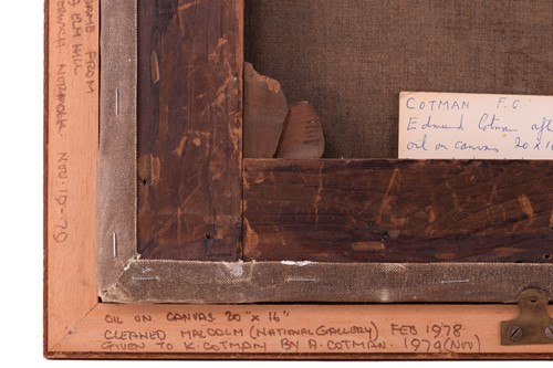 Lot 4 - Frederick George Cotman RI. ROI. (British,...