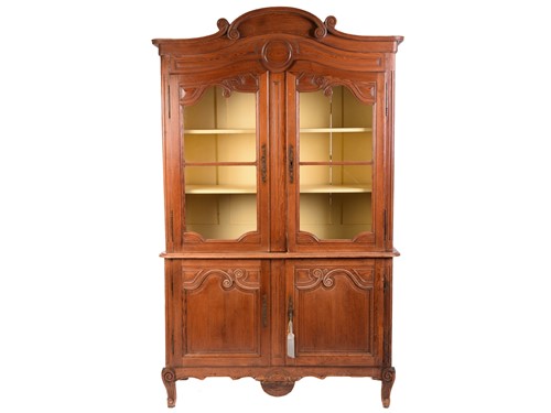 Lot 171 - A 19th Century Normandy pine kitchen buffet...