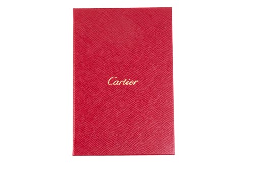 Lot 179 - Cartier - An 18ct white gold and diamond 'Love'...
