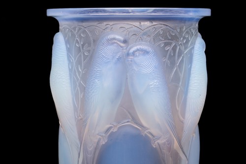 Lot 154 - René Lalique, a 'Ceylon' pattern vase, No.905,...