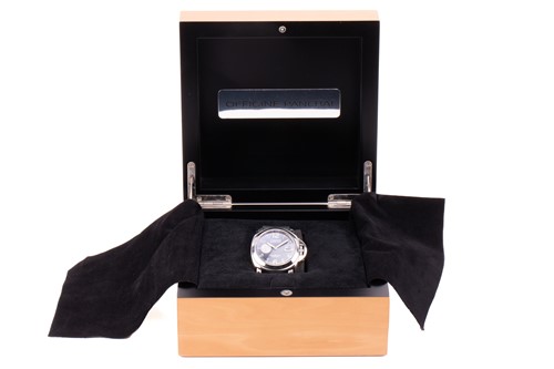 Lot 331 - A Panerai Luminor Marina automatic PAM0086,...
