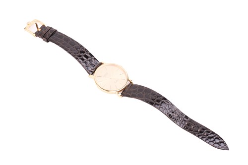 Lot 386 - A Rolex Cellini ref. 5112/8 18ct yellow gold...
