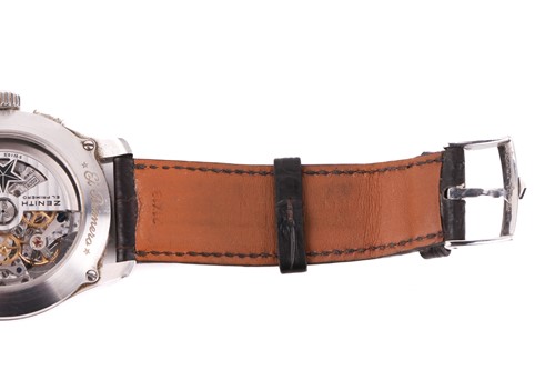 Lot 365 - A Zenith El Primera Pilot automatic...