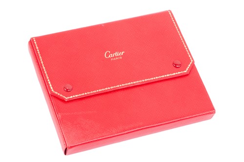 Lot 116 - Cartier - interchangeable baton cufflinks set...