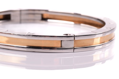 Lot 229 - Bulgari - B.Zero1 hinged bangle, comprising an...