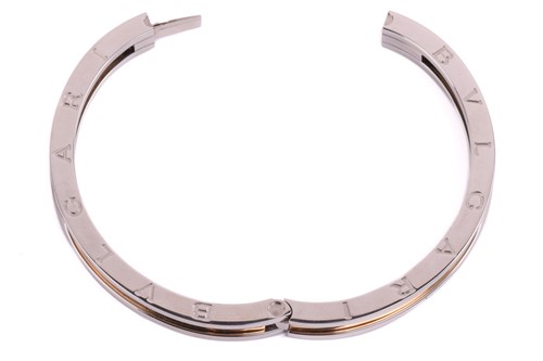 Lot 229 - Bulgari - B.Zero1 hinged bangle, comprising an...