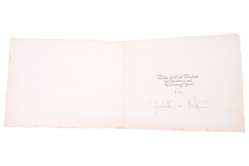 Lot 320 - Queen Elizabeth II and Prince Philip: a rare...