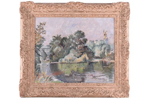 Lot 54 - Cathleen S Mann (1896-1959), St James’ Park,...