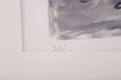 Lot 123 - Kyffin Williams (1918-2006), Farmer with Sheep...