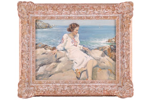 Lot 22 - Arthur Royce Bradbury (1892-1977), Woman in...