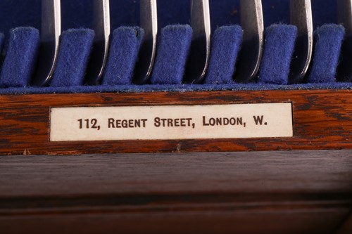 Lot 410 - Goldsmiths & Silversmith Co Ltd - a canteen of...