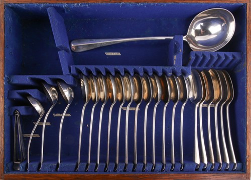 Lot 410 - Goldsmiths & Silversmith Co Ltd - a canteen of...