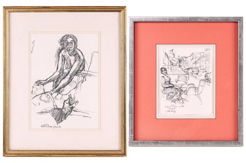 Lot 100 - John Bratby (1928-1992), 'Darling Patricia,...