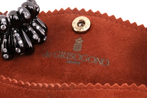 Lot 56 - De Grisogono - a diamond-set bombé ring and...