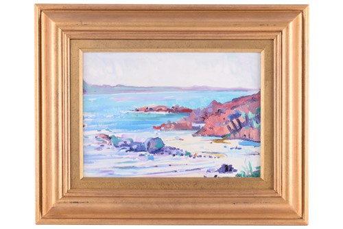 Lot 75 - Peter Graham (b.1959) British, coastal...