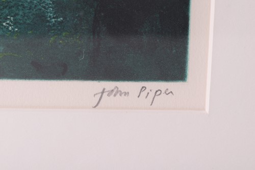 Lot 95 - John Piper (1903-1992) British,'Teffont Evias',...