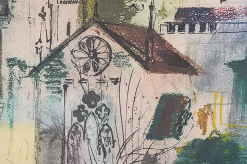 Lot 95 - John Piper (1903-1992) British,'Teffont Evias',...