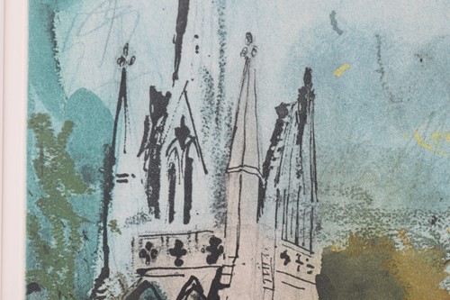 Lot 95 - John Piper (1903-1992) British,'Teffont Evias',...