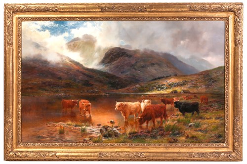 Lot 30 - Louis Bosworth Hurt (1856 - 1929) Glen Cannich,...