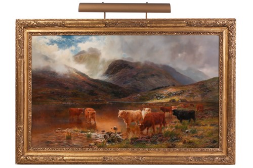 Lot 30 - Louis Bosworth Hurt (1856 - 1929) Glen Cannich,...