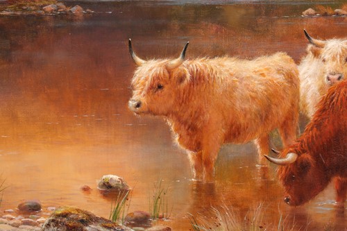 Lot 30 - Louis Bosworth Hurt (1856 - 1929) Glen Cannich,...