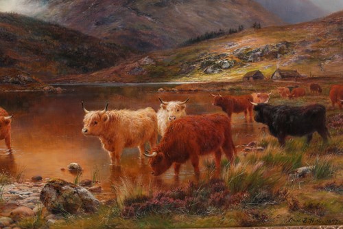 Lot 30 - Louis Bosworth Hurt (1856 - 1929) Glen Cannich,...