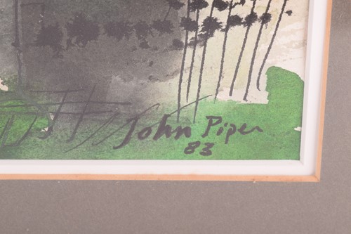 Lot 68 - John Piper (1903 - 1992), St Mary the Virgin...