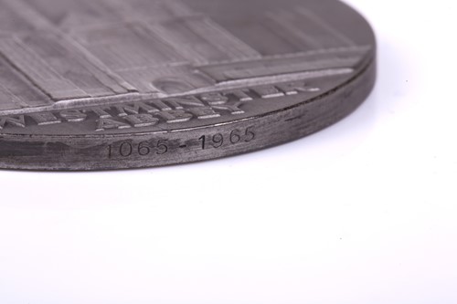 Lot 339 - A Royal Mint commemorative three-medal set:...