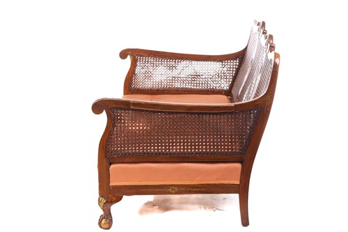 Lot 136 - An early 20th-century walnut and chinoiserie...