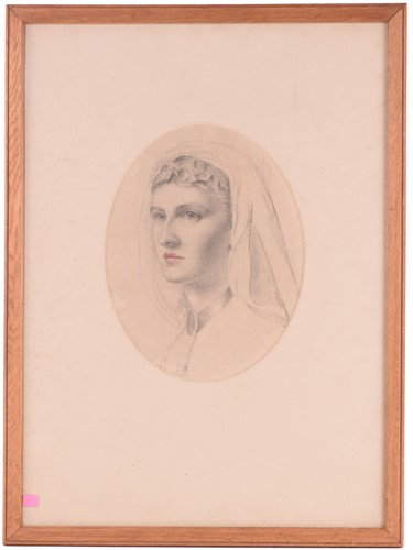 Lot 170 - Attributed to Anthony Frederick Sandys (1829 -...