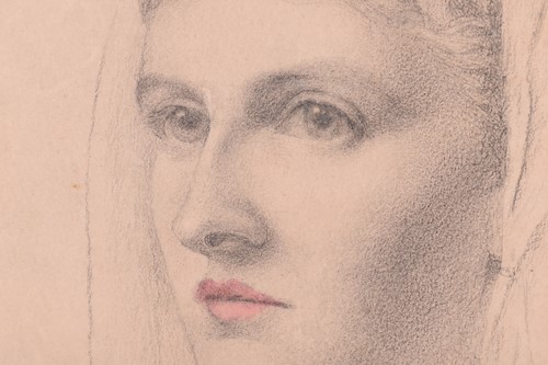 Lot 170 - Attributed to Anthony Frederick Sandys (1829 -...