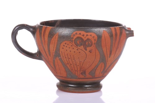 Lot 230 - An Athenian-style ritual cup, 4th century BC...
