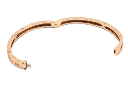 Lot 94 - Bulgari - B.Zero1 hinged bangle, comprising an...