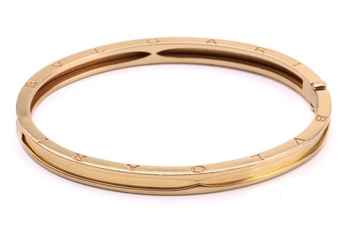 Lot 94 - Bulgari - B.Zero1 hinged bangle, comprising an...