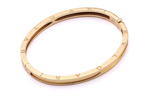 Lot 94 - Bulgari - B.Zero1 hinged bangle, comprising an...