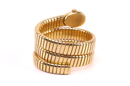 Lot 368 - An 18-carat gold Bulgari Bvlgari 'Serpenti'...