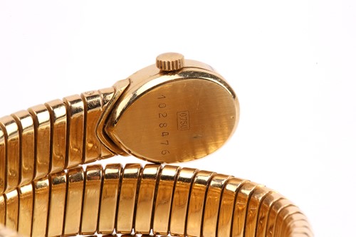 Lot 368 - An 18-carat gold Bulgari Bvlgari 'Serpenti'...