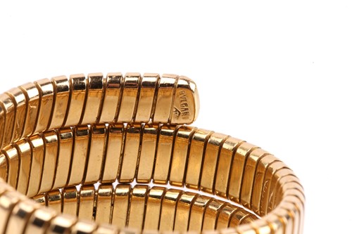 Lot 368 - An 18-carat gold Bulgari Bvlgari 'Serpenti'...