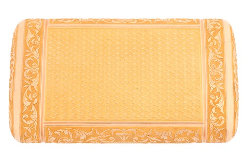 Lot 315 - A 19th-century French snuff box, circa 1820,...