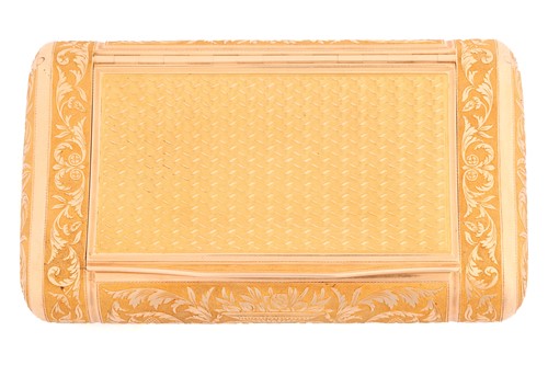 Lot 315 - A 19th-century French snuff box, circa 1820,...