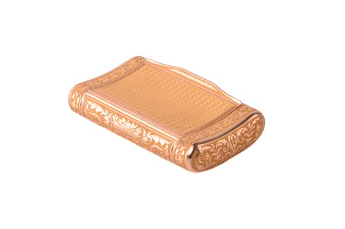 Lot 315 - A 19th-century French snuff box, circa 1820,...