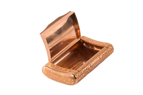 Lot 315 - A 19th-century French snuff box, circa 1820,...