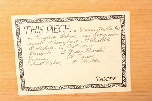 Lot 38 - A Gordon Russell Workshops English walnut...