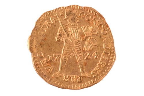 Lot 333 - A Dutch gold Ducat from Akerendam shipwreck,...