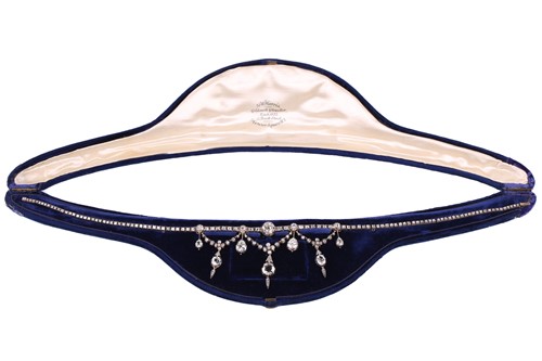 Lot 281 - An important late Victorian diamond garland...