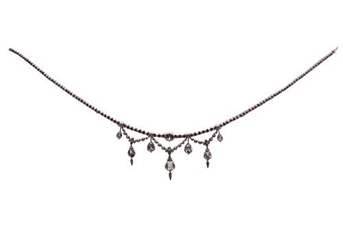 Lot 281 - An important late Victorian diamond garland...
