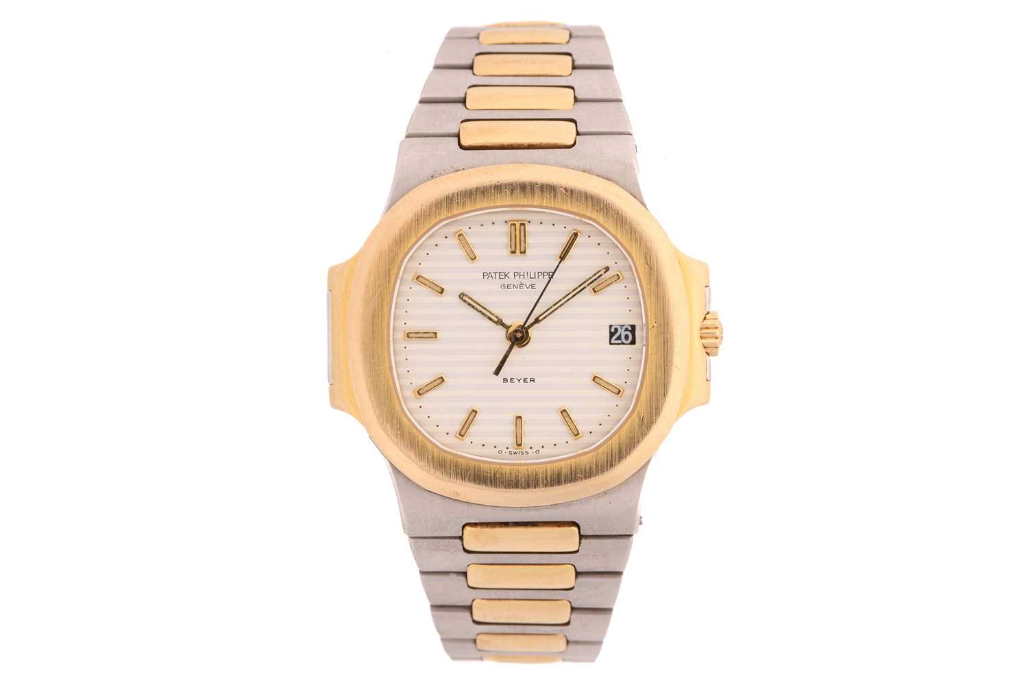 Lot 404 - An elusive double-signed Beyer dial Patek...