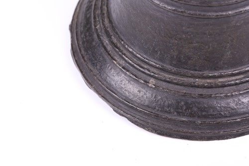 Lot 253 - A possibly Spanish 17th-century bronze bell...